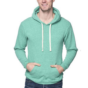 3003TB Unisex Tri-Blend Sudadera con capucha ligera Sudadera con capucha de lana de algodón Sudadera con capucha de lana de mezcla de algodón - Product Image 5