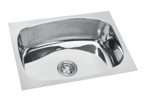 Évier de cuisine double simple de style moderne personnalisé en acier inoxydable fini satiné fait à la main pour restaurant, café, hôtel, laboratoire - Product Image 5