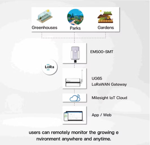 Capteur de l'humidité du sol, de la température et de la conductivité électrique Lorawan - Product Image 5