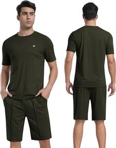 ชุดฮิปฮอปเทรนด์เทค ฟลีซ ชุดกีฬา ชุดวอร์มมีฮู้ด ชุดเซ็ตผู้ชาย - Product Image 2