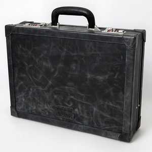 Étui portefeuille de style occidental pour documents commerciaux et juridiques sac de maquillage de voyage organisateur de cosmétiques de luxe boîte de style cowgirl rustique - Product Image 2