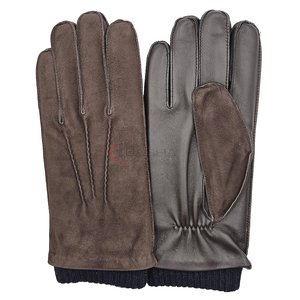 Guantes de conducción de cuero genuino de alta calidad para hombres y mujeres con pantalla táctil invierno cálido transpirable ropa de trabajo moda suave proveedor - Product Image 3
