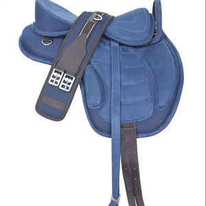 Sillín de caballo sin árboles sintético de calidad superior Sillín de carrera de montaje completo - Product Image 1