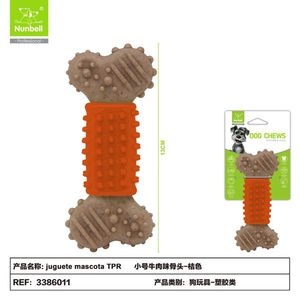 Long-Lasting Beef Flavor <b>Dog</b> Chew Bone Premium Pet Chew <b>Toy</b> for <b>Puppies</b> and Adult <b>Dogs</b> - Product Image 1