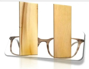 Natural Handmade Eco-Friendly Buffalo Horn Rectangle Modern <b>Sunglasses</b> High Quality QUALITY ENTERPRISES Model QE-GP0 2 - Product Image 2