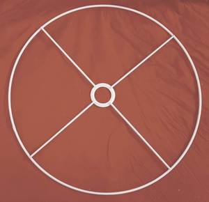 Nhà Máy cung cấp đèn bóng râm Spider Fitter khung với E27 giữ vòng để làm đế chế Mặt dây chuyền linen vải đèn Shades cho khách sạn - Product Image 1