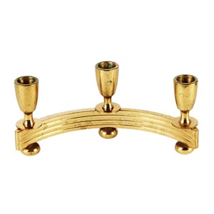 Bougeoir en aluminium artistique Unique fabriqué à la main pour la décoration intérieure élégante mariage romantique et cadre de Noël pour Pâques - Product Image 2