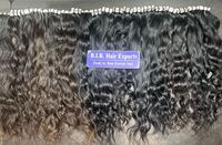 Extensions de cheveux indiens Remy Blessing Hair, boucles Jerry, double trame, cuticules alignées, tissage de cheveux humains de haute qualité