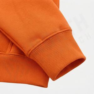 Sweat-shirt à capuche surdimensionné brodé en molleton de coton épais pour l'automne, confortable pour les journées froides, couleur personnalisable - Product Image 6