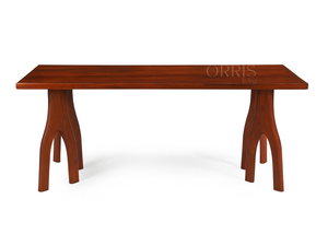 Elegante Mesa de Comedor de Madera Maciza Hecha a Mano con Diseño Moderno, Construcción Duradera y Estable para Uso en el Hogar o en Villas - Product Image 2