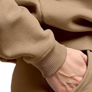 Sweat-shirt à capuche décontracté pour hommes et femmes, couleur unie, personnalité de la rue pour l'hiver, cadeaux de marque avec logo personnalisé - Product Image 3