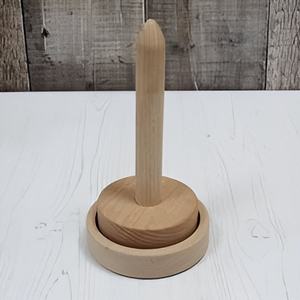 Produits en bois personnalisés à bas prix distributeur de porte-boule de fil en bois de vente chaude pour le crochet porte-fil de bois pour le tricot - Product Image 4