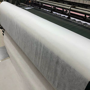 Entretela blanca de alto estándar de 60 pulgadas de ancho/MEX/SCRIM 12 gramos Entretela no tejida hecha de poliéster crudo de Vietnam - Product Image 1