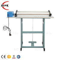 Machine de scellage verticale à pédale pour sacs en aluminium et plastique HZPK, scelleuse thermique