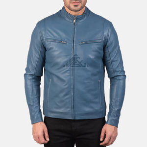 2025 Veste en cuir personnalisée tendance pour hommes avec coutures de qualité supérieure parfaite pour les marques de mode et les étiquettes de streetwear - Product Image 4