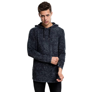 Venta al por mayor sudaderas ligeras sudaderas con capucha de gran tamaño Acid Wash - Product Image 1