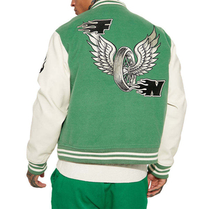 Chaqueta de hombre, venta al por mayor, recién llegada, chaqueta universitaria, diseño de mangas regulares, diseño totalmente personalizado, chaqueta universitaria transpirable para hombres - Product Image 6