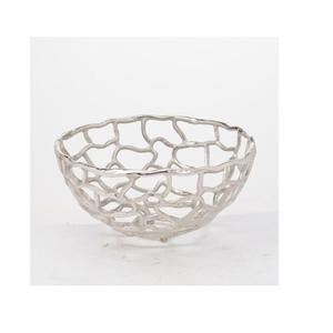 Bol de service en acier inoxydable couleur argent classique nouveau Design cuisine et vaisselle pour plat de fruits fabriqué en Inde technique polie - Product Image 6