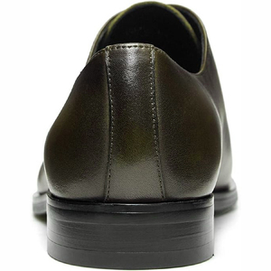 Chaussures en cuir vert de haute qualité pour hommes avec finition premium, semelle durable et design élégant pour le travail de bureau formel - Product Image 2