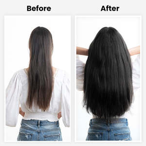 Extensiones de Cabello Halo en Color Negro y Marrón, Voluminizadores y Extensiones de Cabello con Clip - Product Image 6