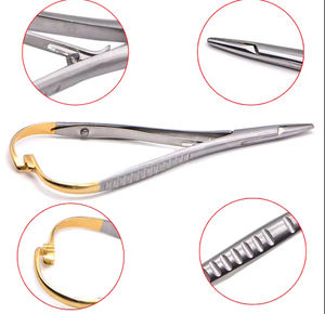 Porte-aiguilles Mathieu 20 cm, porte-aiguilles chirurgical médical professionnel droit pour instruments chirurgicaux - Product Image 5