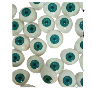 Lentilles achromatiques en plastique de couleur bleue, uniques, réalistes et naturelles, pour prothèses humaines, 10 pièces, modèle Mars. Mars -47 - Product Image 3