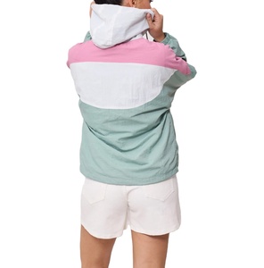 High Quality Custom Breathable Hooded Sports <b>Running</b> Pullover Windbreaker <b>Jacket</b> Zip Up <b>Lightweight</b> Waterproof Summer <b>Jacket</b> - Product Image 2