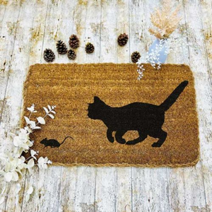Alfombrilla de fibra de coco natural para gatos, rascador y tapete de juego ecológico | OEM y venta al por mayor de Vietnam - Product Image 2