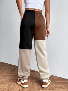 OEM femmes Slim Fit Denim Joggers respirant coton pantalons de survêtement taille élastique respirant vêtements d'extérieur Streetwear pantalons taille XL - Product Image 6