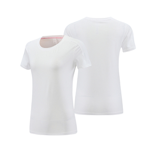 Vêtements de sport, t-shirts à col rond pour femmes, logo personnalisé, t-shirts à col rond pour femmes, respirants, fournisseur direct B2B pour les détaillants - Product Image 1