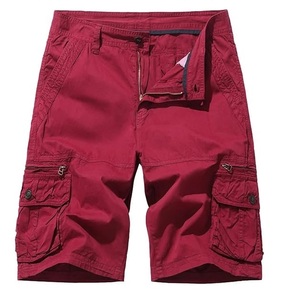 Short Cargo pour Hommes Respirant Léger Street Fashion Survêtement Pantalon Décontracté Short Cargo Taille Haute Fabriqué au Pakistan - Product Image 1