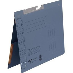 Bandejas Archivadoras de Cartón Manila Azul Reciclado ELBA DIN A4 320g/m con Impresión Organizacional, Sistema de Archivo Oficial - Product Image 1