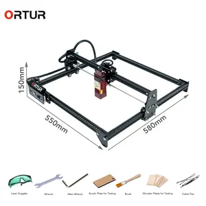 Ortur-Handheld металлический лазерный гравировальный станок, кредитная карта, ювелирные изделия, фабрика