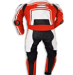 Nouvelle veste de moto en cuir professionnelle Costume en cuir. Veste de moto para hombre en cuir meilleure combinaison de course de moto. - Product Image 5