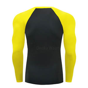 เสื้อบาสเก็ตบอลแขนยาวแบบสั่งทำพิเศษสำหรับ OEM ออกแบบเองได้ พร้อมคอกลม ผลิตจากผ้าโพลีเอสเตอร์ 100% เสื้อสำหรับฝึกซ้อมแบบเรียบ - Product Image 2