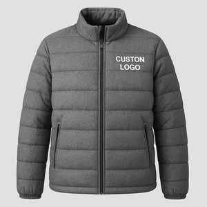 Blouson matelassé léger pour homme et femme, vêtement d'extérieur personnalisable, grande taille, saison printemps - Product Image 1