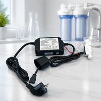 Balastro Electrónico Lightbest EPS5-425-24WS con Alarma y Sensor de Flujo de Agua, Indicadores LED de 10W y 24W para Lámpara UV