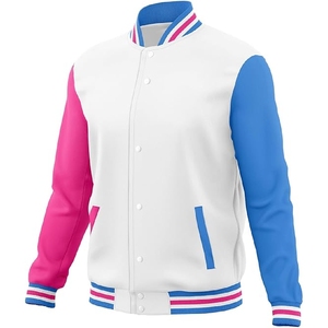 Nouvelle veste de haute qualité pour hommes veste décontractée en gros avec broderie College CollegeBaseballjacket pour hommes - Product Image 3