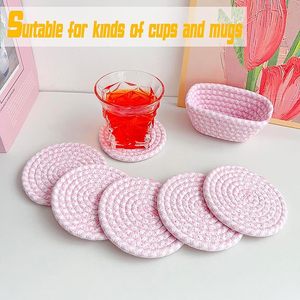 Attractive Beast Design Cotton Rope <b>Table</b> <b>Coaster</b> for Parties and Other Functions Tableware Decorative Mats & Pads - Product Image 5