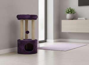 Torre para Gatos Atlanta Royal Purple con Comodidad Majestuosa - Product Image 3