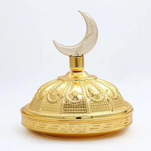 Bol de dates de style attrayant moderne personnalisé en gros avec lumières et couvercle en dôme nouveau design de qualité parfaite - Product Image 6