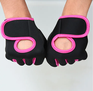 Gants de gymnastique d'entraînement d'haltérophilie hommes et femmes prix de gros gants de gymnastique gants de Fitness d'entraînement réglables Logo personnalisé - Product Image 5