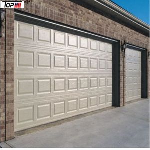 <span class=keywords><strong>Porte</strong></span> <span class=keywords><strong>de</strong></span> <span class=keywords><strong>garage</strong></span> sectionnelle automatique à commande à distance, moderne, en bois grainé, rectangulaire, avec quincaillerie, moteur, étanche, prix d'usine - Product Image 5