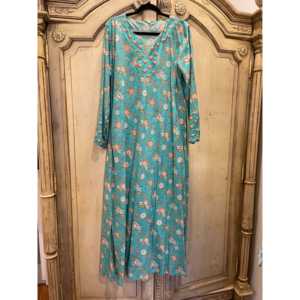 Vestido de Verano Oriental Jade 1 - Talla Grande, Estilo Coreano Informal, Sin Tirantes, Largo hasta el Suelo, Transpirable, con Volantes, para el Día a Día - Product Image 2