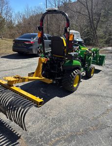 รถตัดหญ้าจอห์นกวางพร้อมที่เก็บของด้านหน้าและด้านหลังรถแทรกเตอร์ตัดหญ้า6คัน - Product Image 6