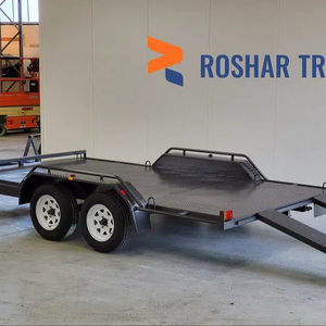 ใหม่14x6'6รถเทรลเลอร์บรรทุกแบบแบนวัสดุอลูมิเนียมชุบสังกะสีแบบจุ่มร้อนพื้นผิว - Product Image 5