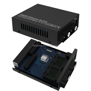 Buen Precio, Convertidor de Fibra Óptica a Ethernet SMF de Fibra Única 2SC 4RJ45, 10/100/1000Mbps - Product Image 5