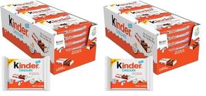 Kinder Bueno สีขาว2แพ็คครีมช็อคโกแลตเวเฟอร์ไส้เฮเซลนัทพรีเมี่ยมเหมาะสำหรับการแบ่งปันของขวัญและอาหารว่างในชีวิตประจำวัน - Product Image 5