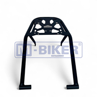 Porte-bagages arrière en acier inoxydable Mbiker WR155 pour moto tout-terrain, neuf, garantie 1 an, fabrication CNC au Vietnam