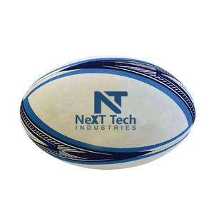 Diseña tu propia nueva pelota de rugby 2024 Pelota de rugby de calidad superior Diseño de servicio OEM Pelota de rugby - Product Image 4